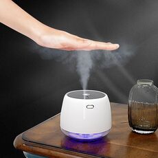 Umidificatore d'aria per sterilizzatore di alcol con sensore a infrarossi automatico per auto da casa H1