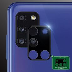 Per Samsung Galaxy A31 Pellicola per lente posteriore con anello luminoso con schermo in seta
