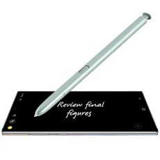 Penna di stilo touchscreen capacitiva per Galaxy Note20 / 20 Ultra / Note 10 / Note 10 Plus (Baby Blue)