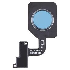 Cavo flessibile per sensore di impronte digitali per LG G8s ThinQ LMG810 LM-G810 LMG810EAW (blu)