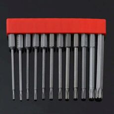 12 pz / set punta per cacciavite con cacciavite elettrico magnetico in acciaio legato S2, specifica: 9