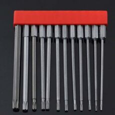12 pz / set punta per cacciavite con cacciavite elettrico magnetico in acciaio legato S2, specifica: 10