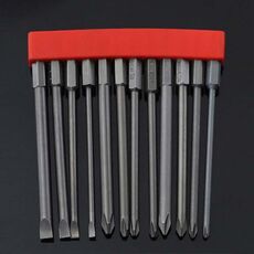 12 pz / set punta per cacciavite con cacciavite elettrico magnetico in acciaio legato S2, specifica: 11