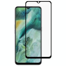 Per OPPO Trova X2 Lite Glue Full Screen a schermo intero Pellicola in vetro temperato