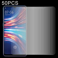 Per Vivo Y7s 50 PCS 0.26mm 9H 2.5D Pellicola in vetro temperato