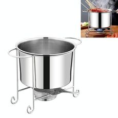 Spiedini per pentola secca in acciaio inossidabile con alcool singolo Shabu-Shabu, stile: senza coperchio