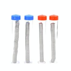 10 PCS 1.0mm 63/37 Filo di saldatura a tubo per penna a filo di stagno, consegna casuale a colori