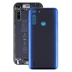 Coperchio posteriore della batteria per Motorola One Fusion (blu)