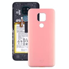 Coperchio posteriore della batteria per Motorola Moto G9 Play / Moto G9 (India) (rosa)