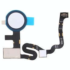 Cavo flessibile per sensore di impronte digitali per Google Pixel 4a (bianco)
