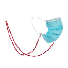 2 PCS Drop Style Stile sfaccettato Maschera di cristallo Collana Collana Collana Catena Catena Catena (Vino rosso)