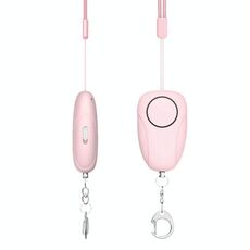 120dB Night Running Chiamata di emergenza all'aperto aiuto Anti-lupo Antifurto Allarme di autodifesa (rosa)
