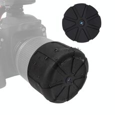 Copriobiettivo per fotocamera SLR in silicone antipolvere da 4 pezzi