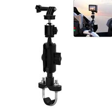 CS-1134A1 Supporto per staffa di fissaggio per cellulare, registratore per action cam per moto, versione a manubrio