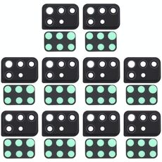 Per Samsung Galaxy A51 Copriobiettivo fotocamera 10 pezzi (nero)