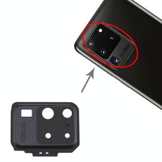 Copriobiettivo per fotocamera Samsung Galaxy S20 Ultra (nero)