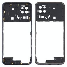 Per OPPO A72 5G PDYM20 Piastra con cornice centrale (nera)