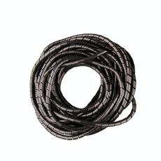 Tubo di avvolgimento isolato con nastro protettivo per cavi, modello: lunghezza 25 mm / 2 m (nero)