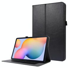 Per Samsung Galaxy Tab S8 / GALAXY TAB S7 / SM-870 Crazy Horse Texture orizzontale flip custodia in pelle con supporto a 2 pieghevole e slot per schede (nero)