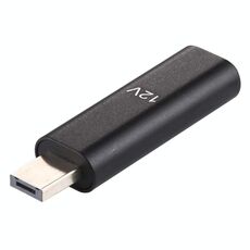 Adattatore 12V Type-C / USB-C femmina a PD in lega di alluminio per Asus (nero)