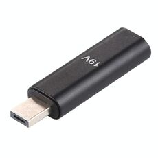 Adattatore in lega di alluminio da 19 V tipo C / USB-C femmina a PD per Asus (nero)