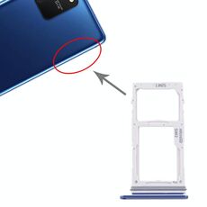 Per Samsung Galaxy S10 Lite SM-G770 Vassoio per scheda SIM + Vassoio per scheda SIM / Vassoio per scheda Micro SD (Blu)