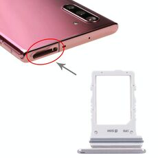 Vassoio scheda SIM per Samsung Galaxy Note10 5G (argento)