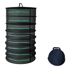 Asciugatura a base di erbe a base di erbe Pieghevole Pieghevole Asciugatura Chiuso Zipper Plant Asciugatura rete, Specifica: 60 cm Diametro 8 strati