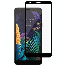 Per LG K30 (2019) Pellicola in vetro temperato a schermo intero con colla piena