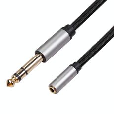 3662A Cavo adattatore audio da 6,35 mm maschio a 3,5 mm femmina, lunghezza: 1,5 m