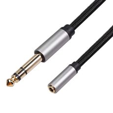 3662A Cavo adattatore audio da 6,35 mm maschio a 3,5 mm femmina, lunghezza: 3 m