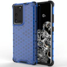 Per Samsung Galaxy S30 Custodia protettiva ultra antiurto per PC a nido d'ape + TPU (blu)