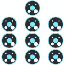 Copriobiettivo per fotocamera da 10 PC per Nokia C5 Endi (blu)