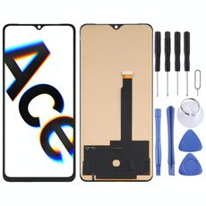 Schermo LCD TFT per OPPO Reno ACE / Realme X2 Pro con assemblaggio completo del digitalizzatore (non supporta l'identificazione delle impronte digitali)