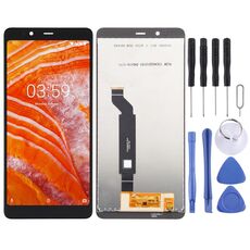 Schermo LCD TFT per Nokia 3.1 Plus con assemblaggio completo di digitalizzatore (versione USA)