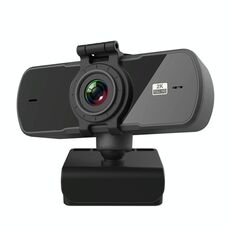 C5 4 milioni di pixel Messa a fuoco automatica Webcam 2K Full HD Rotazione a 360 USB Trasmissione dal vivo senza driver WebCamera con microfono