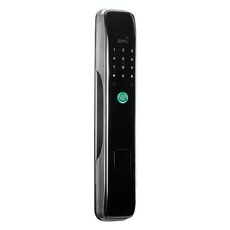 Smart Wifi Antifurto con impronta digitale Blocco con password Telecomando per cellulare Serratura elettronica Serratura con scheda magnetica, Specifica: SM-SL808 Nero automatico
