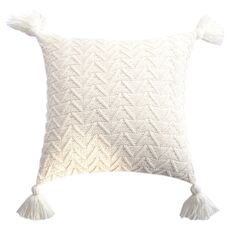 Accessori per la casa Federa a maglia senza nucleo, Dimensioni: 45 x 45 cm (avorio)