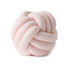 Cuscino a sfera annodato a mano, dimensioni: diametro: 25 ~ 30 cm (polvere di mandarino)