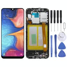 Schermo LCD originale per Samsung Galaxy A20e SM-A202 con digitalizzatore assemblaggio completo con cornice