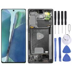 Schermo LCD originale per Samsung Galaxy Note20 4G SM-N980 Digitizer Assemblaggio completo con cornice (verde)