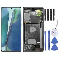 Schermo LCD originale per Samsung Galaxy Note20 4G SM-N980 Digitizer Assemblaggio completo con cornice (oro)