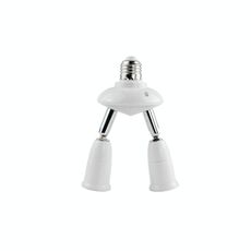E27 a E27 Splitter LED regolabile Portalampada Portalampada Convertitore adattatore Portalampada, tipo: 2 in 1