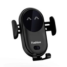 Caricatore wireless per auto a infrarossi smart S11, colore: nero