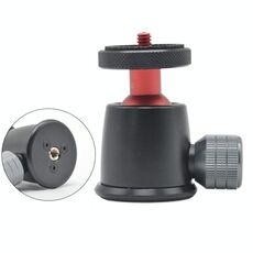 BH-901 Mini treppiede da tavolo in lega di alluminio Mini testa a sfera da 360 gradi Treppiede inclinabile da 90 gradi