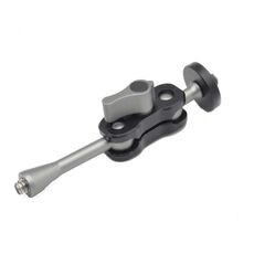 MA-95 Gun Grey YJ Magic Arm Bracket Mount Braccio magico con testa a sfera da 1/4 di pollice