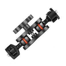 MA-113 Black YJ Magic Arm Bracket Mount Braccio magico con testa a sfera da 1/4 di pollice