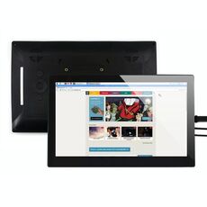 WaveShare 13.3inch HDMI LCD (h) LCD touch screen capacitivo con coperchio in vetro temperato, supporta MULTI MINI-PCS, multi sistemi