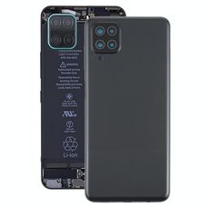 Cover posteriore batteria per Samsung Galaxy A12 (nero)
