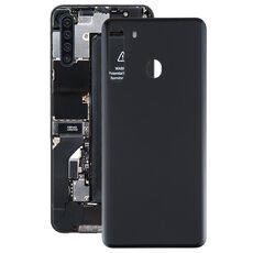 Cover posteriore batteria per Samsung Galaxy A21 SM-A215 (nero)